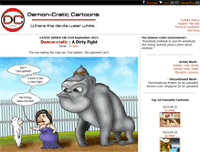 Tablet Screenshot of demon-cratic.com